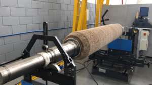 Balanceamento de Rolo Escova Multifilamentos - Mill Roll